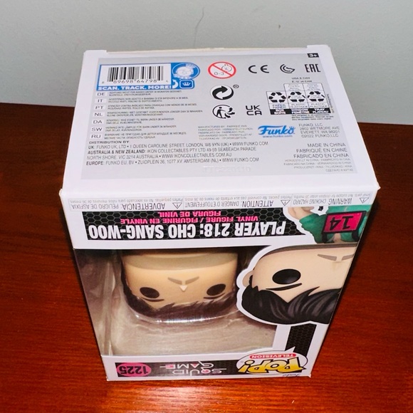 Squid Game Player 218 Cho Sang-Woo Funko Pop Figure #1225 - Picture 6 of 7